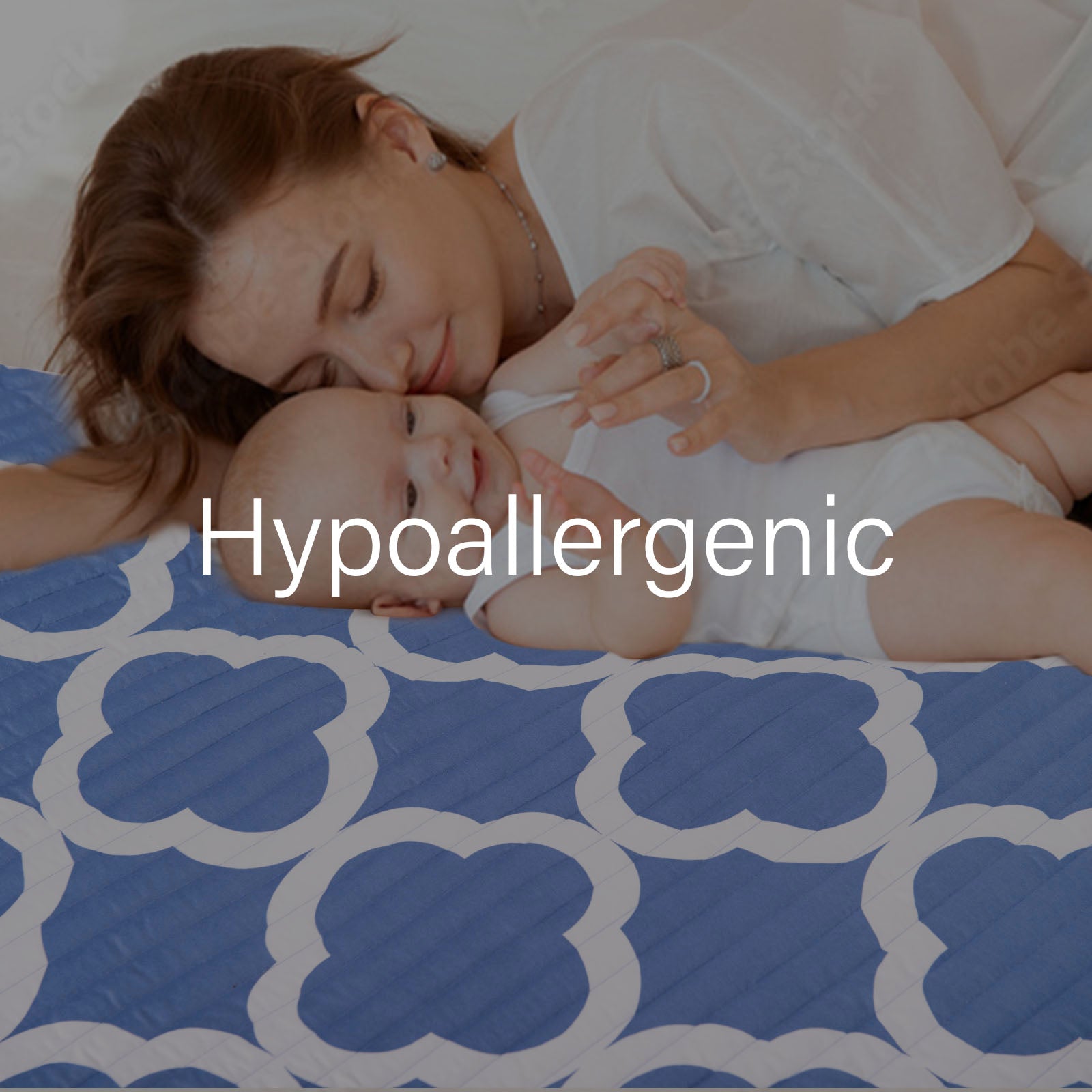 Royal Comfort Bamboo Cooling Reversible 7 Piece Comforter Set Bedspread - King - Royal Blue-Bed Sheets-PEROZ Accessories