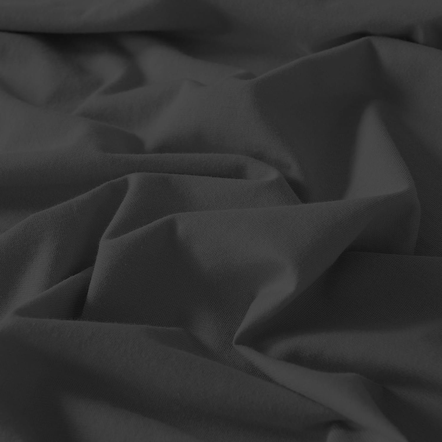 Royal Comfort 100% Jersey Cotton Quilt Cover Set Ultra Soft Bedding Luxurious - Queen - Charcoal Marle-Home & Garden > Bedding-PEROZ Accessories