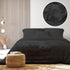 Royal Comfort 100% Jersey Cotton Quilt Cover Set Ultra Soft Bedding Luxurious - King - Charcoal Marle-Home & Garden > Bedding-PEROZ Accessories