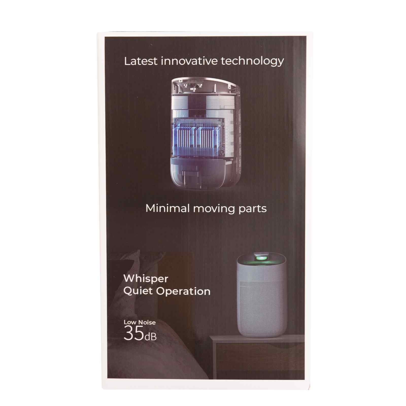 MyGenie 2-in-1 Air Purifier and Dehumidifier WI-FI Control HEPA Filter White-Air Purifiers-PEROZ Accessories