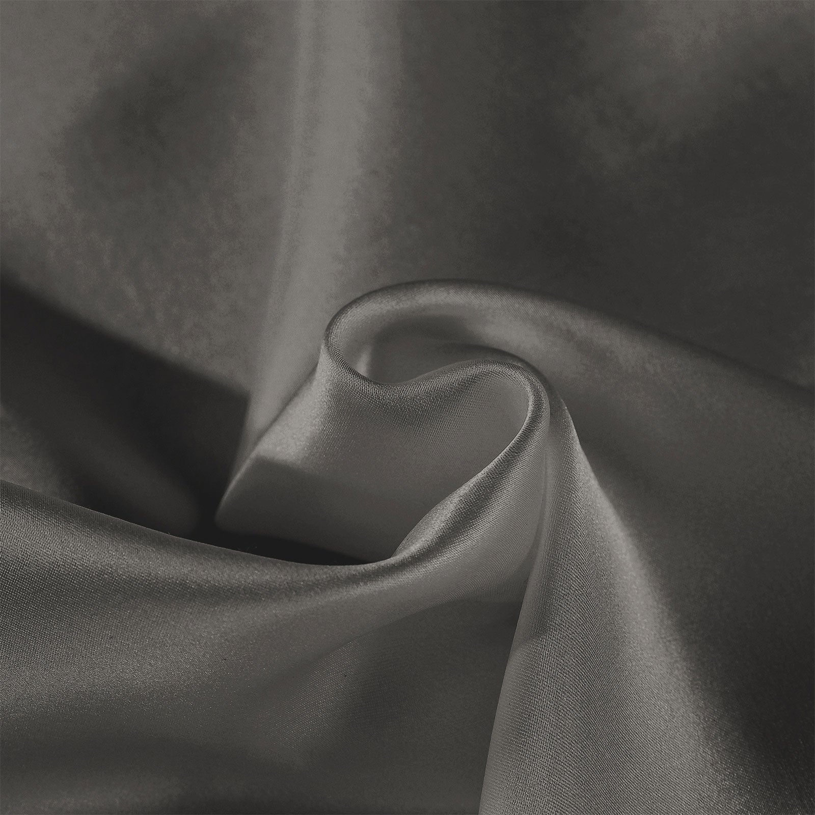 Royal Comfort Mulberry Soft Silk Hypoallergenic Pillowcase Twin Pack 51 x 76cm - Charcoal-Pillowcases-PEROZ Accessories