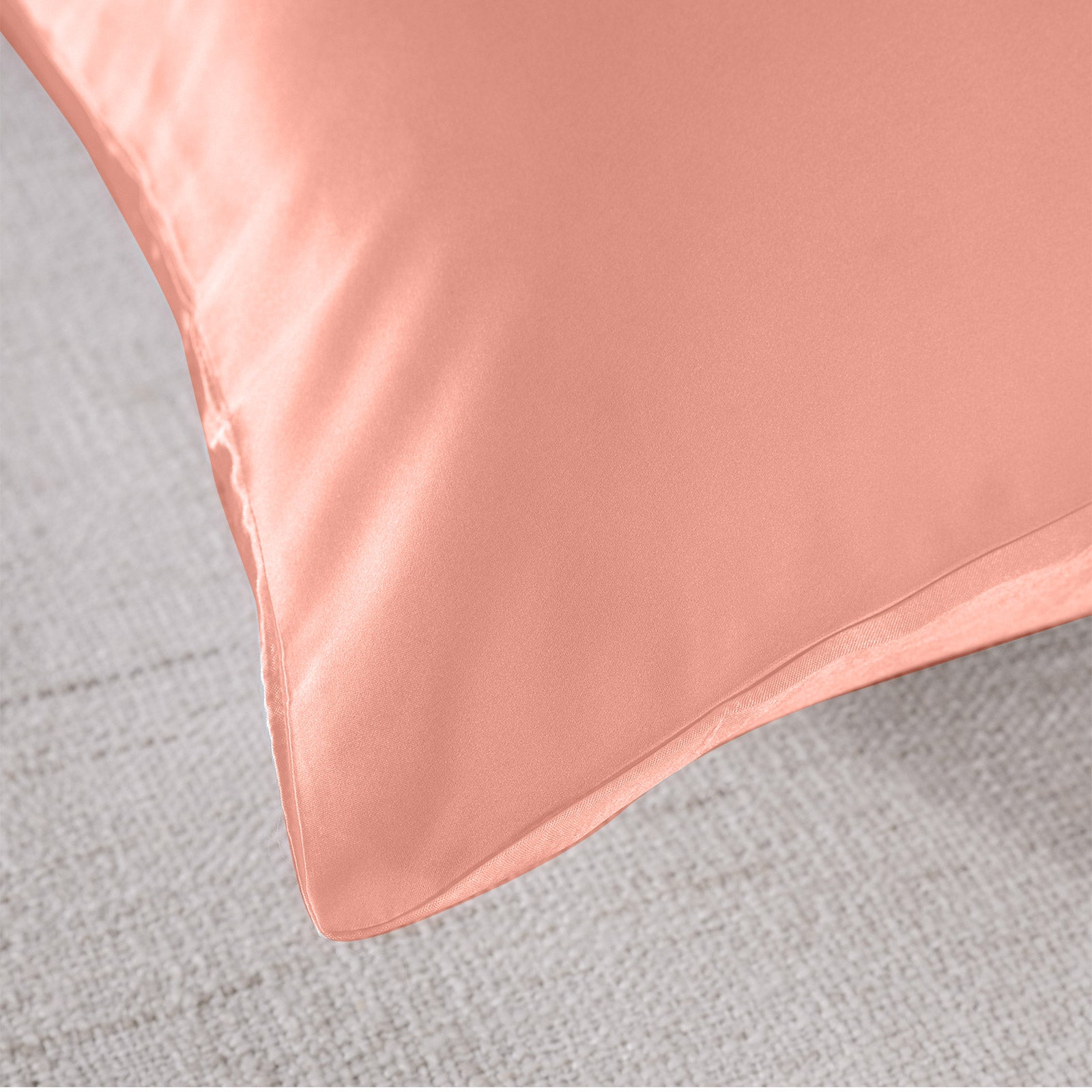 Royal Comfort Pure Silk Pillow Case 100% Mulberry Silk Hypoallergenic Pillowcase - Blush-Pillowcases-PEROZ Accessories