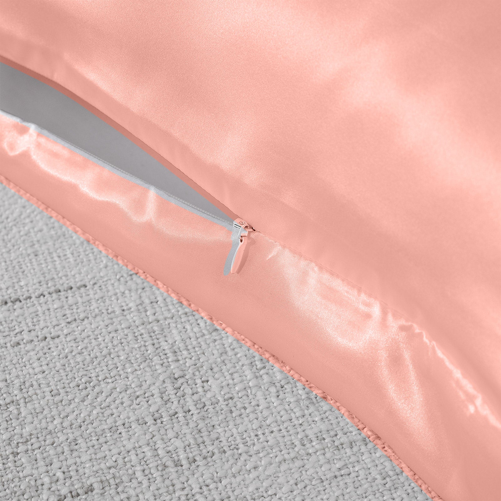 Royal Comfort Pure Silk Pillow Case 100% Mulberry Silk Hypoallergenic Pillowcase - Blush-Pillowcases-PEROZ Accessories