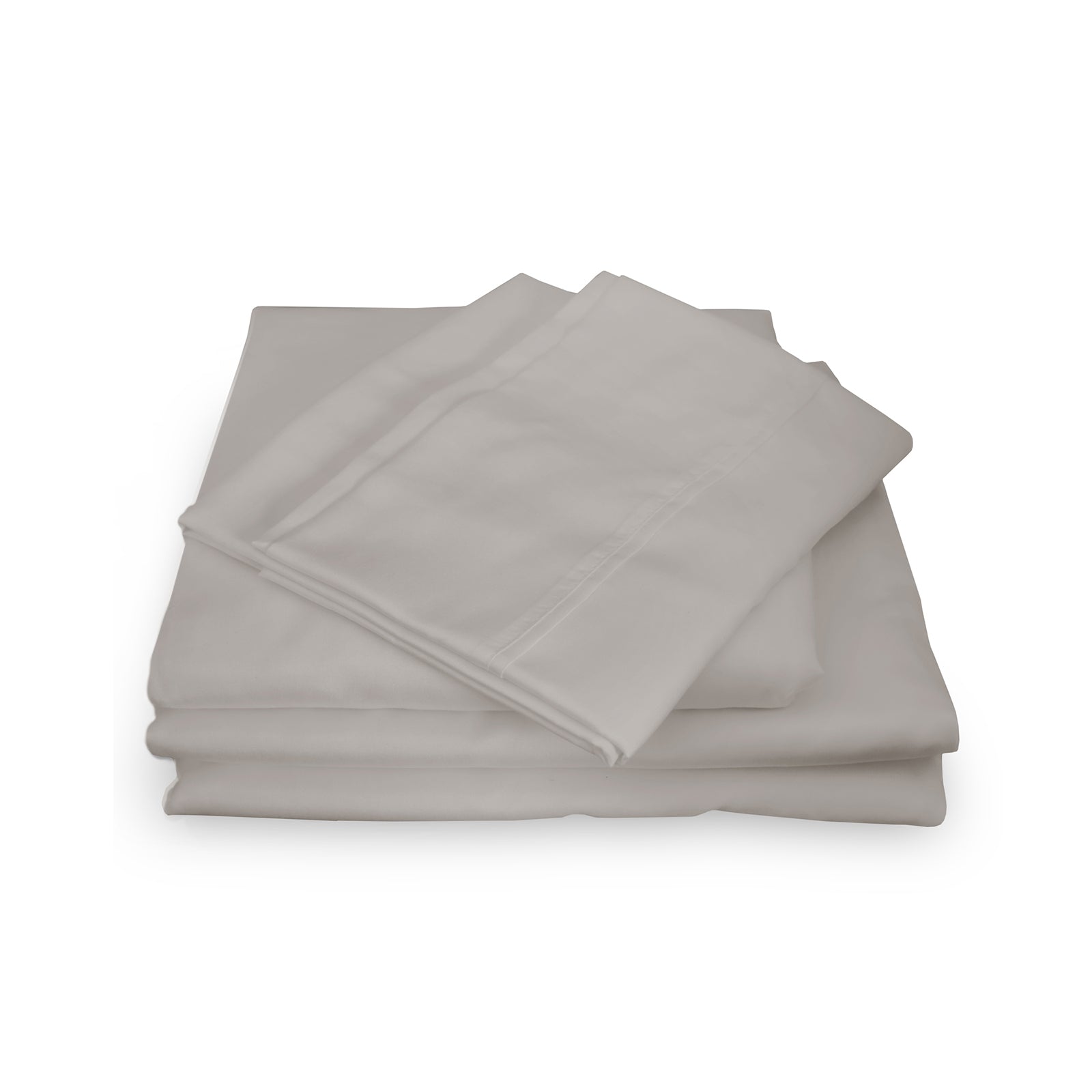 Royal Comfort 1000TC Hotel Grade Bamboo Cotton Sheets Pillowcases Set Ultrasoft - Queen - Dove-Bed Sheets-PEROZ Accessories