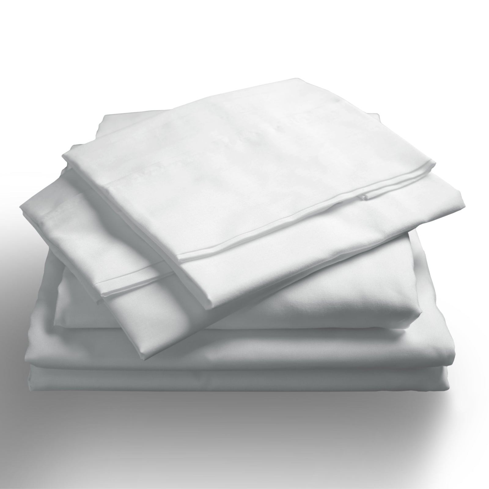 Royal Comfort 1000TC Hotel Grade Bamboo Cotton Sheets Pillowcases Set Ultrasoft - King - White-Bed Sheets-PEROZ Accessories