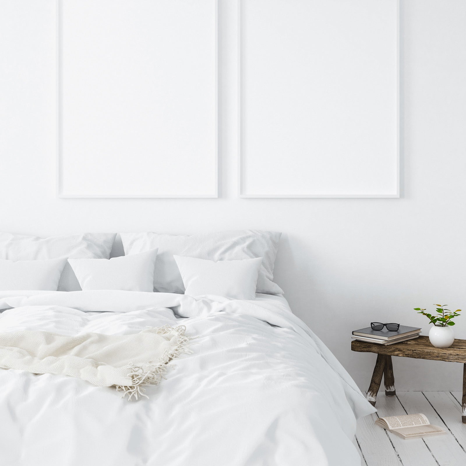 Balmain 1000 Thread Count Hotel Grade Bamboo Cotton Quilt Cover Pillowcases Set - Queen - White-Quilt Covers-PEROZ Accessories