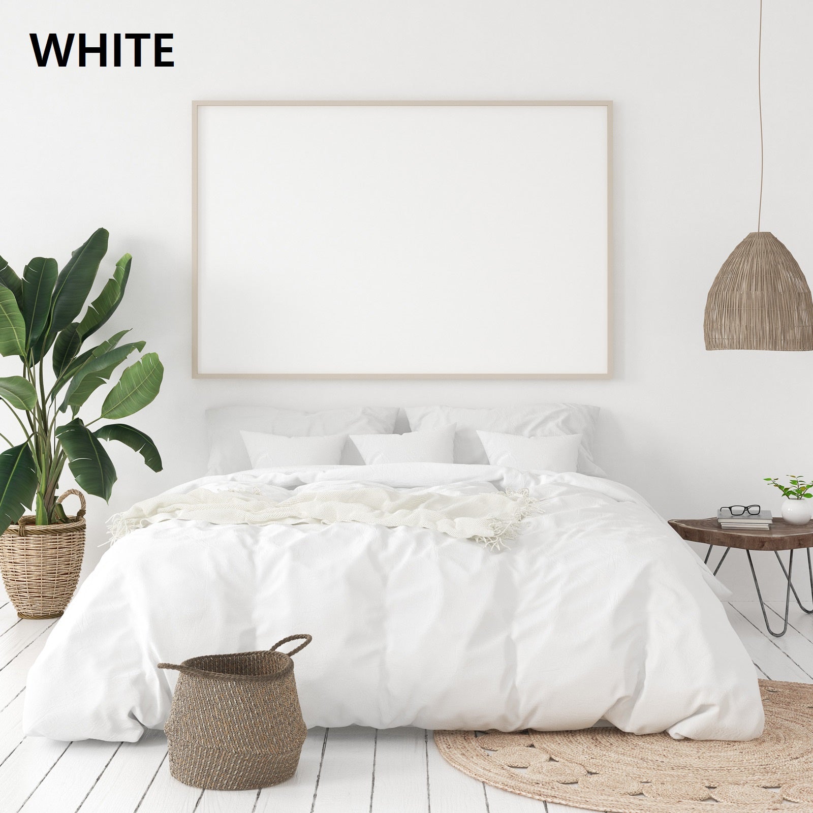 Balmain 1000 Thread Count Hotel Grade Bamboo Cotton Quilt Cover Pillowcases Set - Queen - White-Quilt Covers-PEROZ Accessories