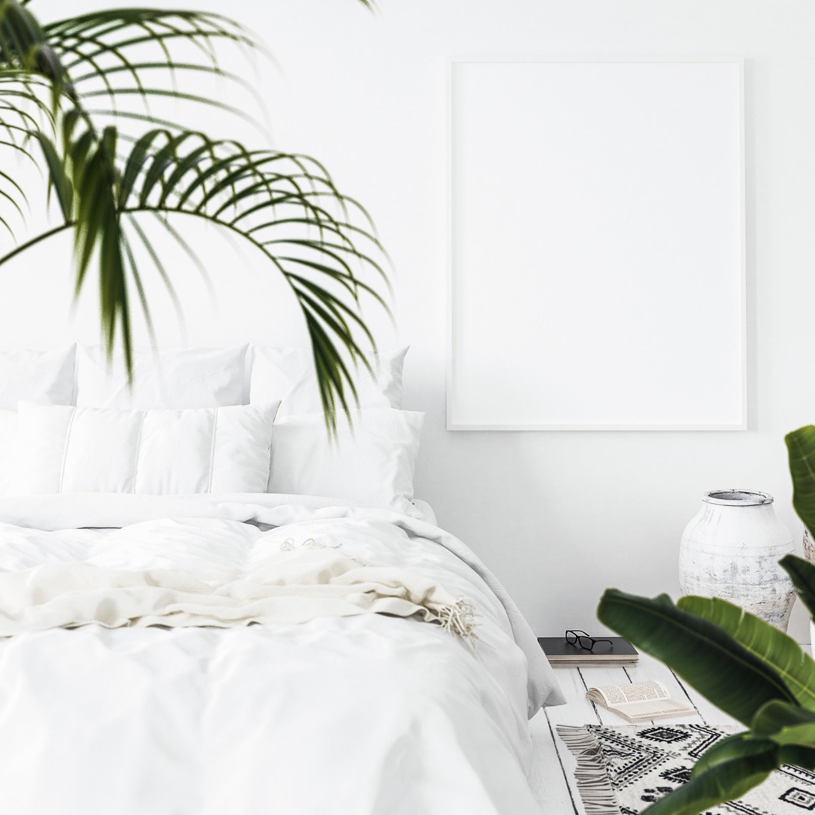 Balmain 1000 Thread Count Hotel Grade Bamboo Cotton Quilt Cover Pillowcases Set - Queen - White-Quilt Covers-PEROZ Accessories