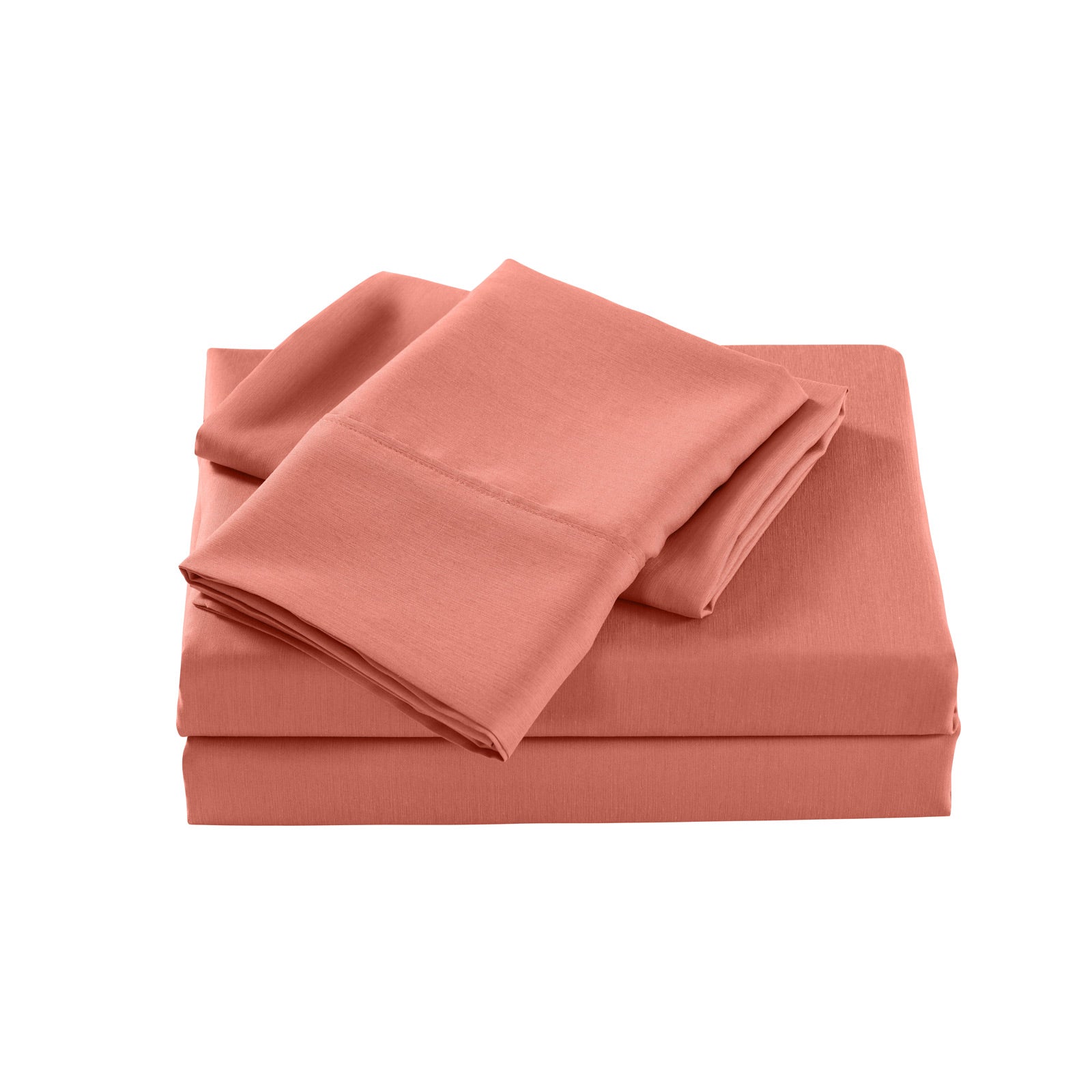 Royal Comfort 2000 Thread Count Bamboo Cooling Sheet Set Ultra Soft Bedding - Double - Peach-Home & Garden > Bedding-PEROZ Accessories