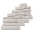 Royal Comfort 20 Piece Cotton Bamboo Towel Bundle Set 450GSM Luxurious Absorbent - Sea Holly-Home & Garden > Bathroom Accessories-PEROZ Accessories