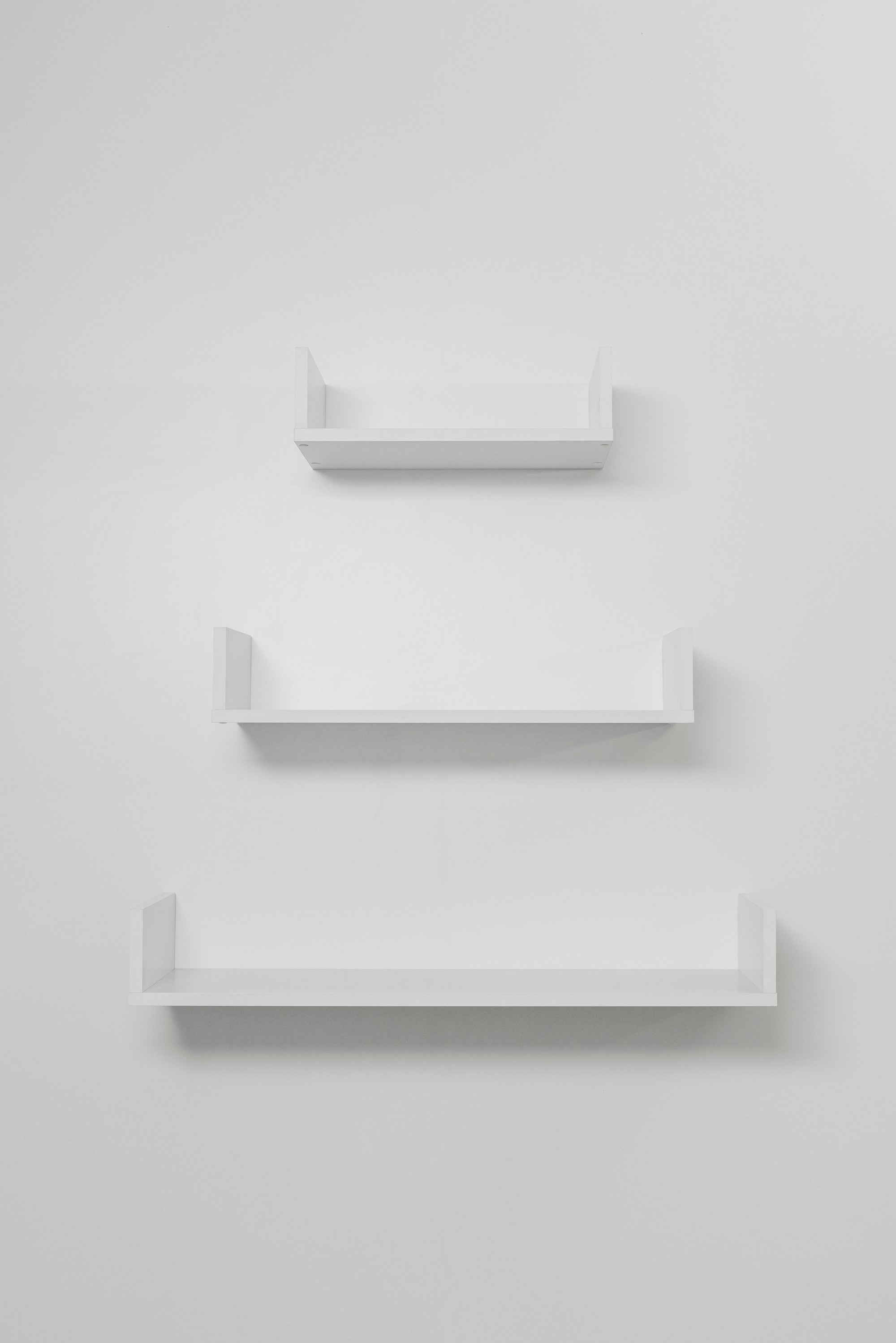 OSLO THREE PIECE SHELF KIT (WHITE)-Furniture > Living Room-PEROZ Accessories