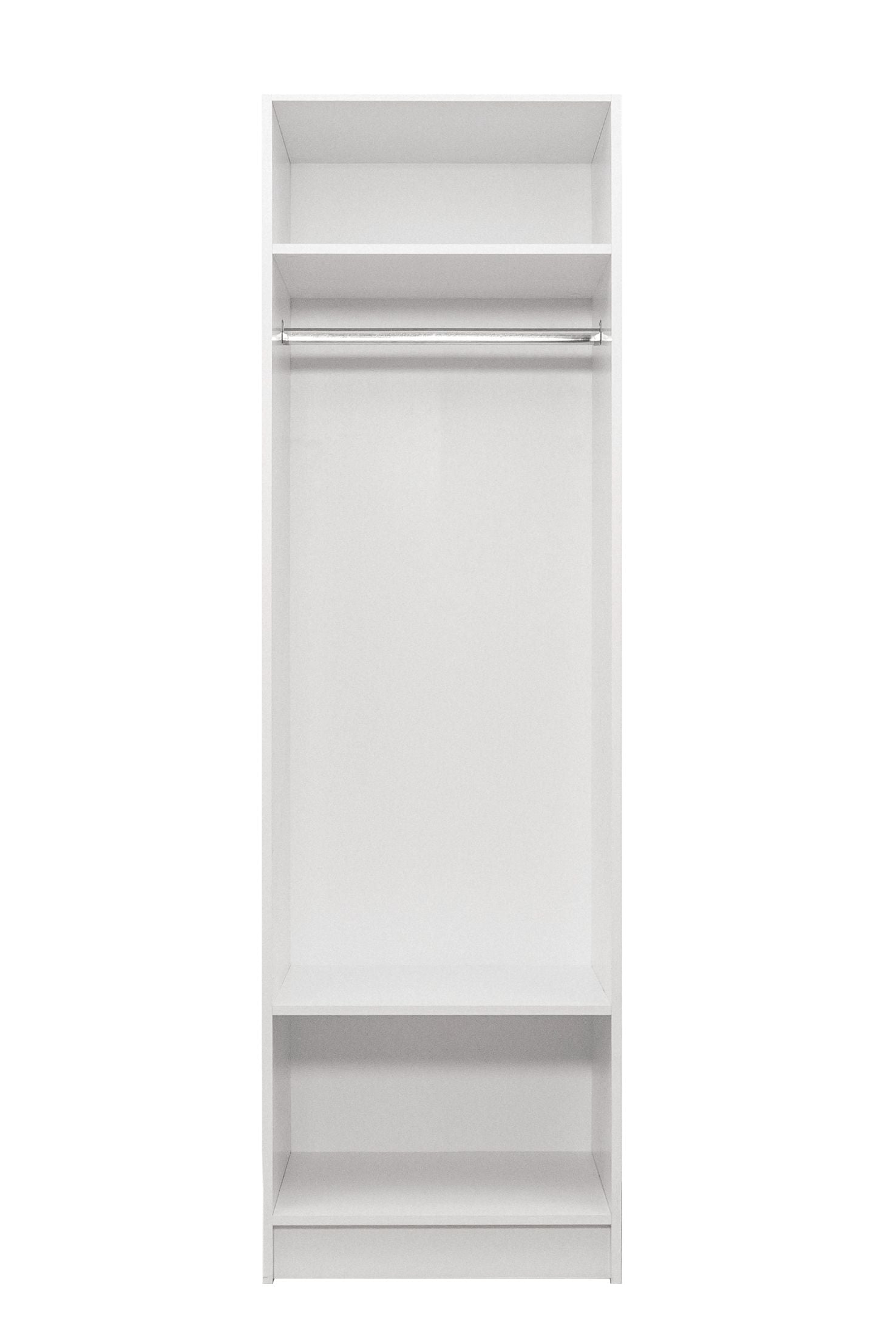 MALMO TWO SHELF/HANGRAIL WALK IN WARDROBE-Furniture > Living Room-PEROZ Accessories