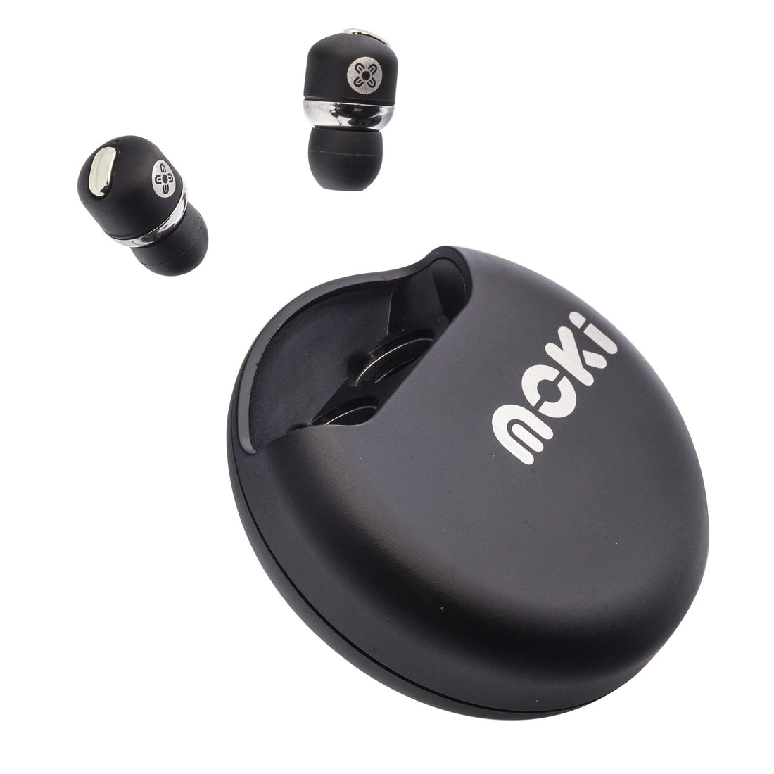 Moki PairBuds Bluetooth Earphones Black-Headphones-PEROZ Accessories