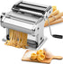Pasta Maker Manual Steel Machine with 8 Adjustable Thickness Settings-Appliances > Kitchen Appliances-PEROZ Accessories