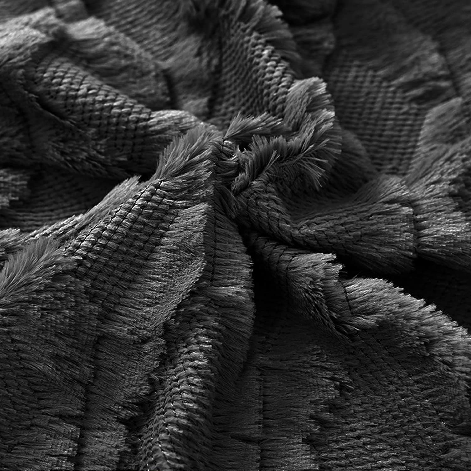 2 Pack Decorative Boho Throw Pillow Covers 45 x 45 cm (Black)-Home & Garden > Decor-PEROZ Accessories