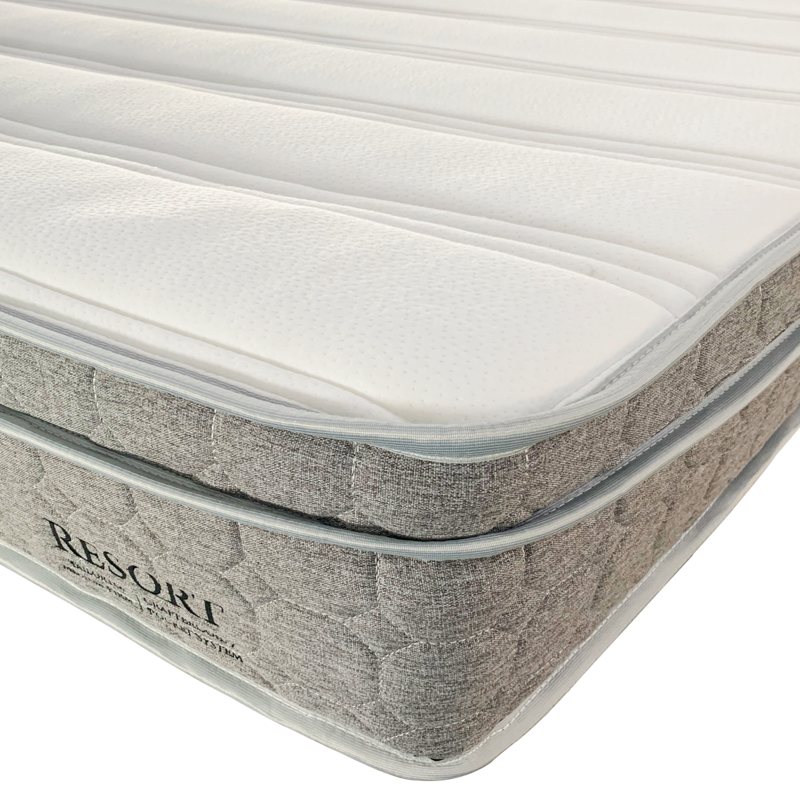 Resort King Single Mattress 7 Zone Pocket Spring-Furniture > Mattresses-PEROZ Accessories