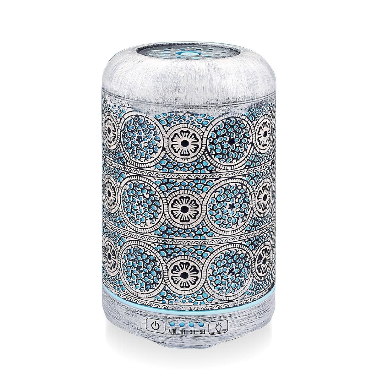 activiva 260ml Metal Essential Oil and Aroma Diffuser-Vintage White-Appliances > Aroma Diffusers & Humidifiers-PEROZ Accessories