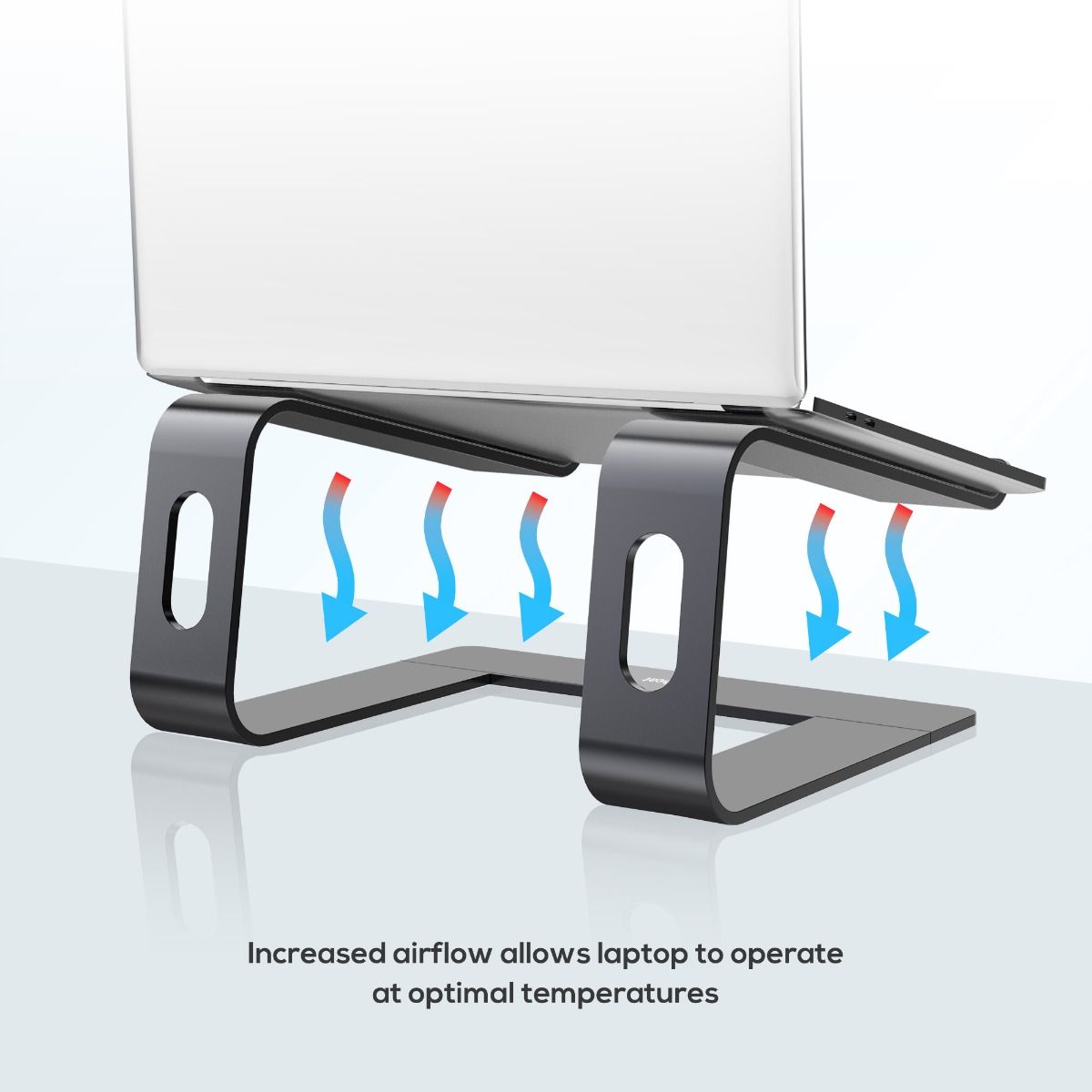 mbeat Stage S1 Space Grey Elevated Laptop Stand up to 16\" Laptop-Electronics > Computer Accessories-PEROZ Accessories