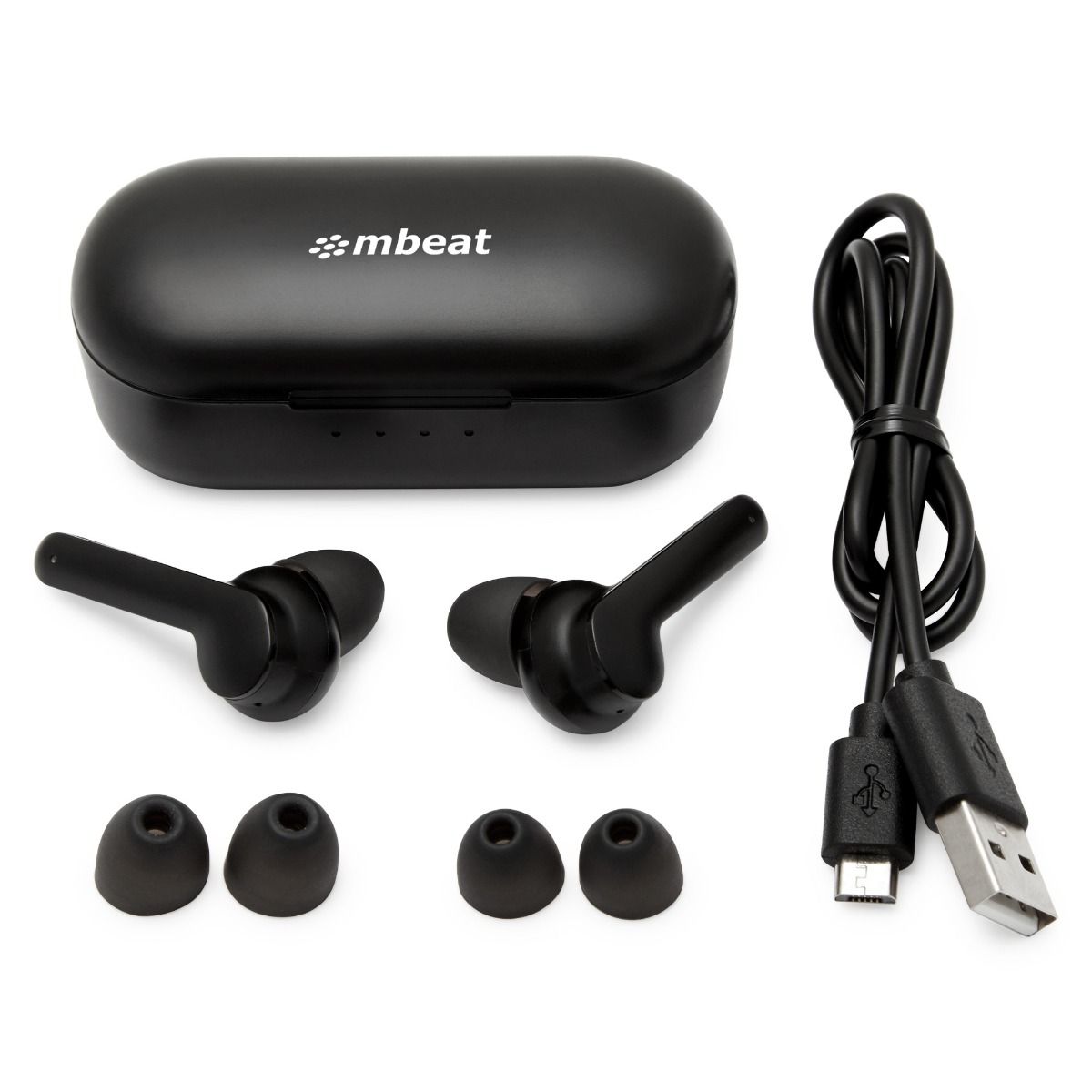 mbeat E2 True Wireless Earphones-Headphones-PEROZ Accessories