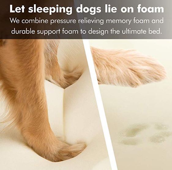Orthopaedic Memory Foam Dog Pet Bed-Pet Beds-PEROZ Accessories