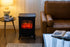Electric Fireplace Heater w/ Real Flame Effect & 2 Heat Settings-Heaters-PEROZ Accessories