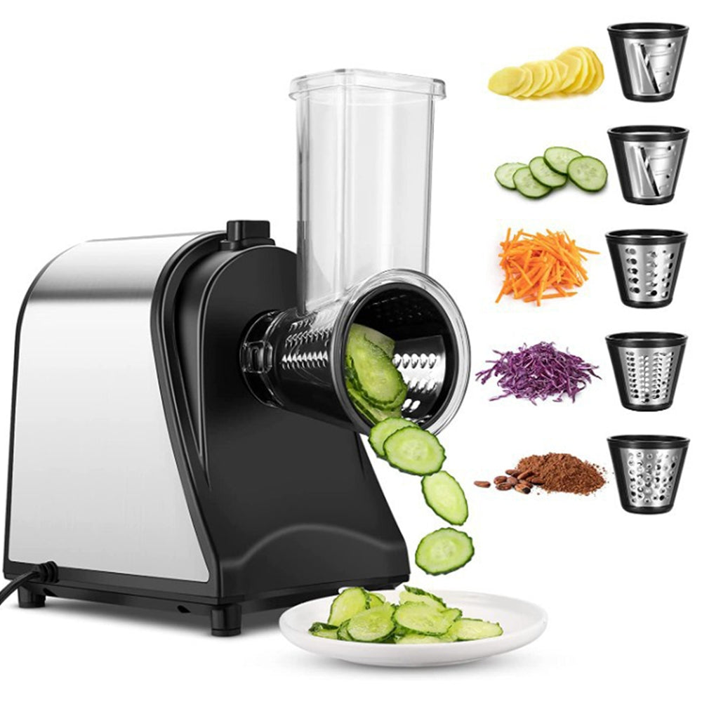 Electric Grater Vegetable Food Rotary Drum Grater Chopper Slicer-Appliances &gt; Appliances Others-PEROZ Accessories