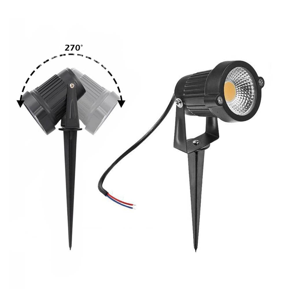 10PCS 12V LED Waterproof Outdoor Garden Spotlights Landscape Light Flood Lights-Home & Garden > Garden Lights-PEROZ Accessories