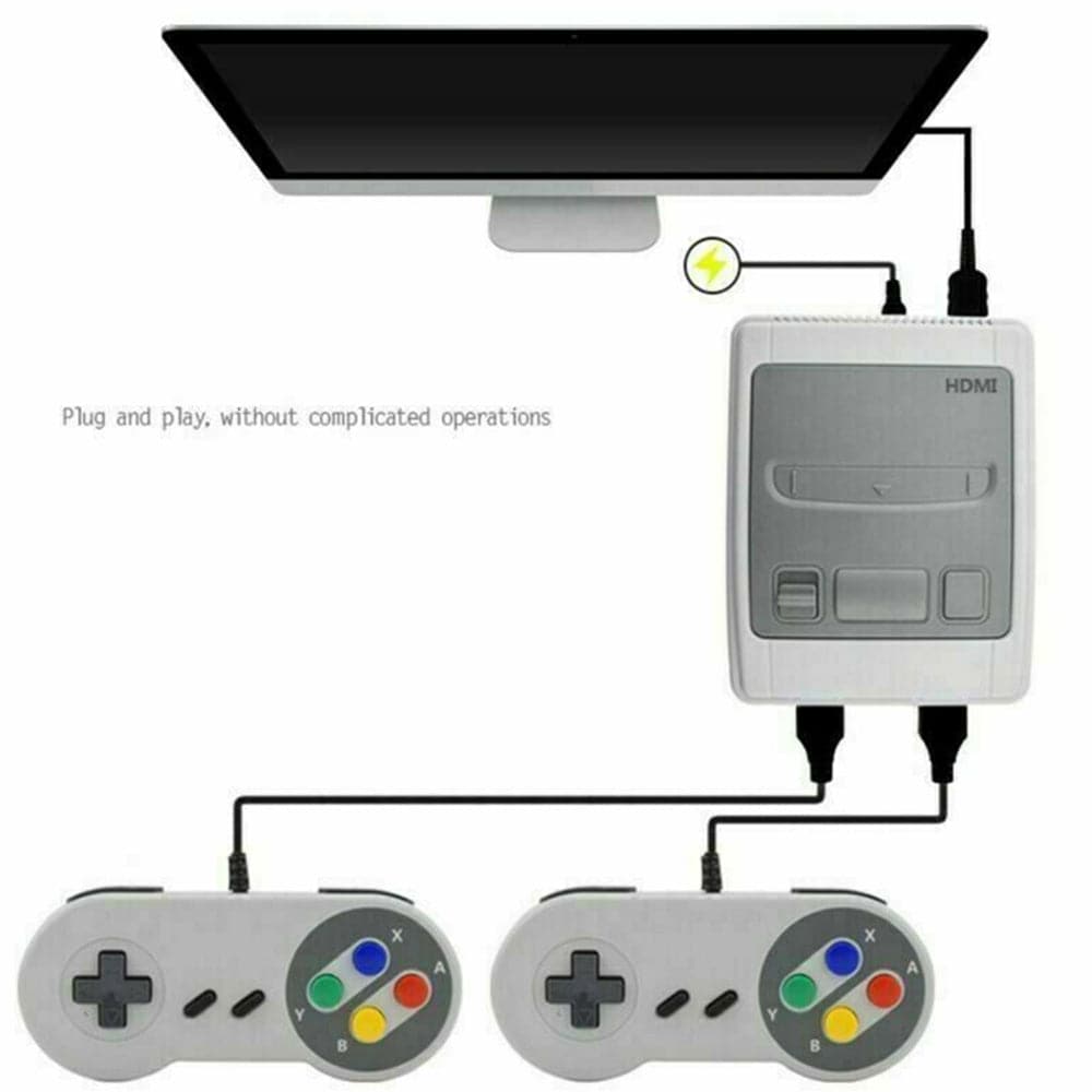 621-IN-1 Retro Classic Mini Handheld Game Console TV HDMI 2 Controller Gamepad-Gift & Novelty > Games-PEROZ Accessories