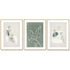 60cmx90cm Abstract body and leaves 3 Sets Gold Frame Canvas Wall Art-Home & Garden > Wall Art-PEROZ Accessories