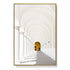 60cmx90cm Long Corridor Style A Gold Frame Canvas Wall Art-Home & Garden > Wall Art-PEROZ Accessories