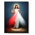 70cmx100cm Jesus Divine Mercy I Trust In You Black Frame Canvas Wall Art-Home & Garden > Wall Art-PEROZ Accessories