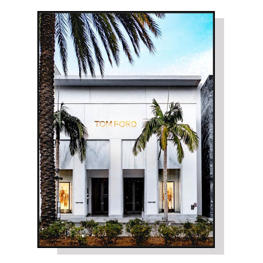 60cmx90cm TOM FORD Black Frame Canvas Wall Art-Home & Garden > Wall Art-PEROZ Accessories