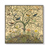 60cmx60cm Tree Of Life Black Frame Canvas Wall Art-Home & Garden > Wall Art-PEROZ Accessories