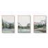 50cmx70cm Yosemite Valley National Park 3 Sets Wood Frame Canvas Wall Art-Home & Garden > Wall Art-PEROZ Accessories
