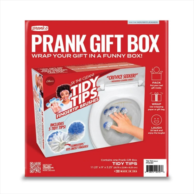 PRANK-O Prank Gift Box - Tidy Tips-Gift & Novelty > Games-PEROZ Accessories