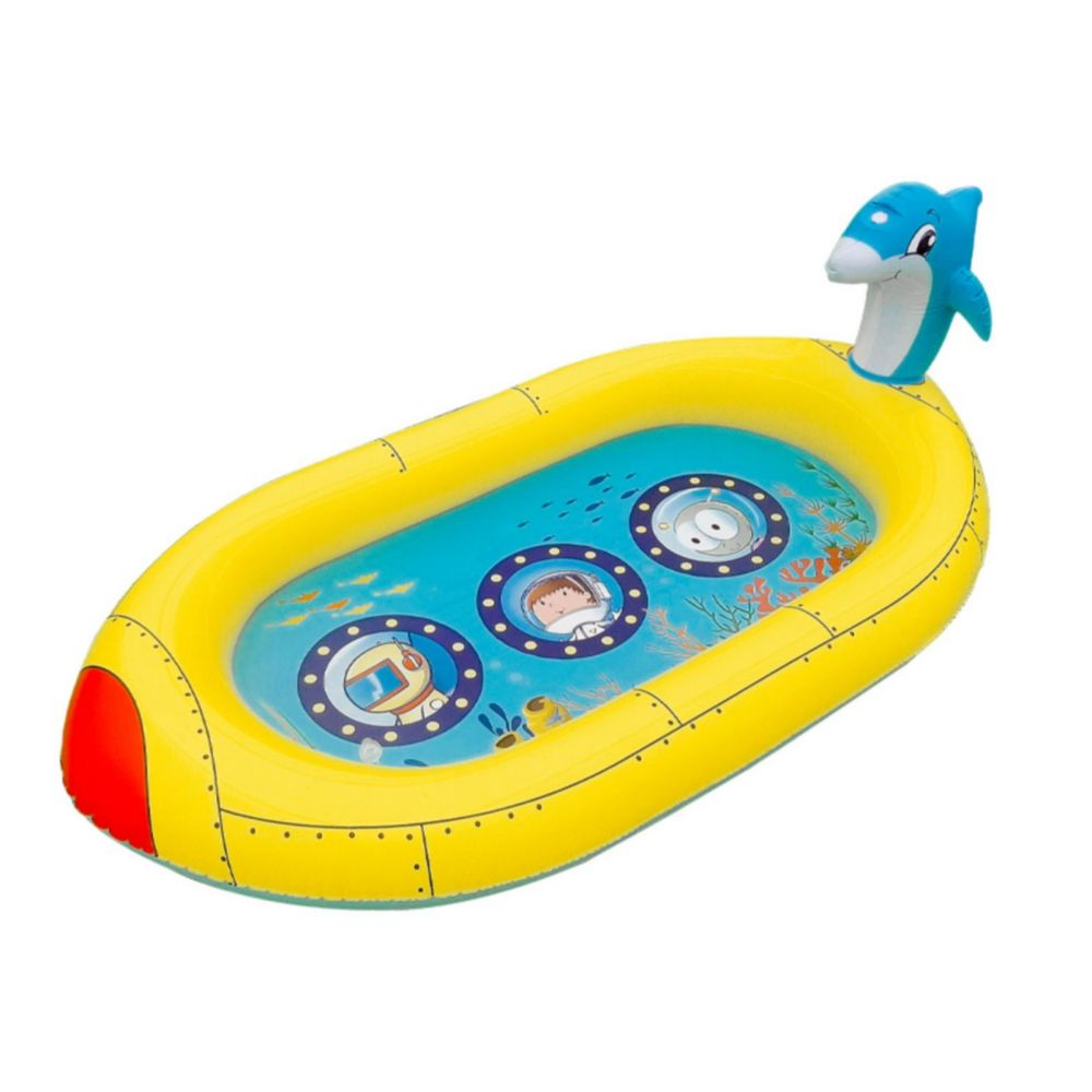 Inflatable Sprinkler Pool for Kids - Submarine-Water Play Toys-PEROZ Accessories