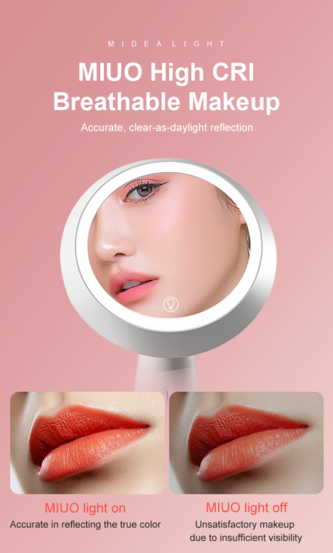 Beauty Makeup Light White-Appliances > Appliances Others-PEROZ Accessories