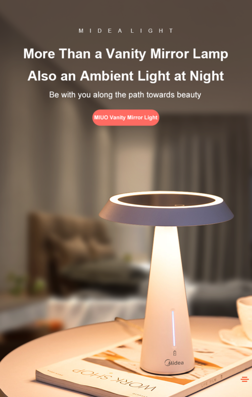 Beauty Makeup Light White-Appliances > Appliances Others-PEROZ Accessories