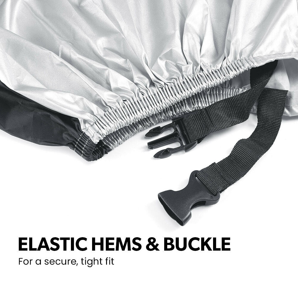 VALK Double Bike Cover Bicycle Universal Waterproof Outdoor Cycling UV Resistant-Sports & Fitness > Bikes & Accessories-PEROZ Accessories