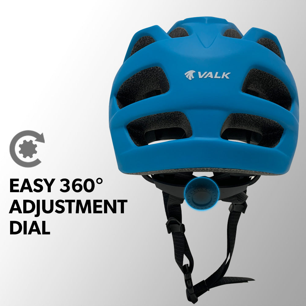 VALK Mountain Bike Helmet Small 54-56cm MTB Bicycle Cycling Safety Accessories-Sports & Fitness > Bikes & Accessories-PEROZ Accessories