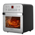 EUROCHEF 16L Digital Air Fryer Electric Airfryer Rotisserie Large Big Dry Cooker, Silver-Appliances > Kitchen Appliances-PEROZ Accessories