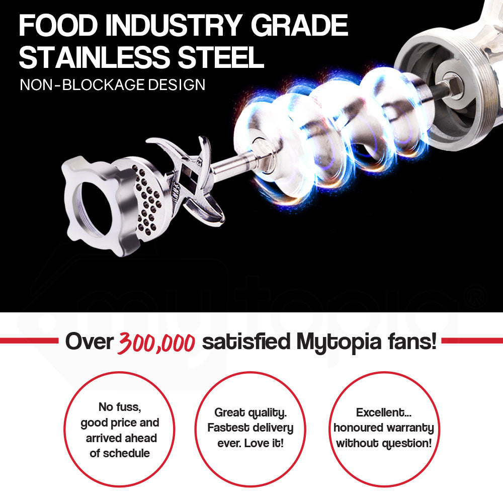 EUROCHEF Meat Grinder Mincer Food Commercial Electric Machine Chopper Shredder-Appliances > Kitchen Appliances-PEROZ Accessories