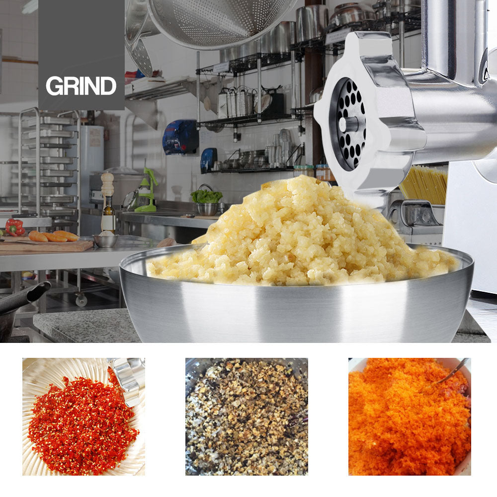 EUROCHEF Meat Grinder Mincer Food Commercial Electric Machine Chopper Shredder-Appliances > Kitchen Appliances-PEROZ Accessories