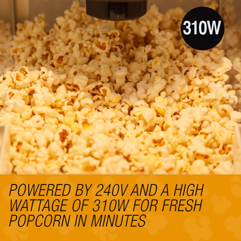 EuroChef Popcorn Machine - Popper Popping Classic Cooker Microwave-Appliances > Kitchen Appliances-PEROZ Accessories
