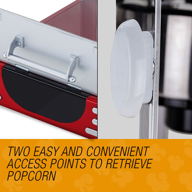 EuroChef Popcorn Machine - Popper Popping Classic Cooker Microwave-Appliances > Kitchen Appliances-PEROZ Accessories