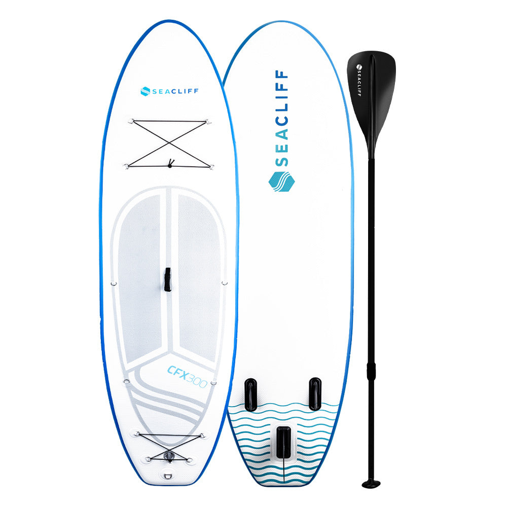SEACLIFF Stand Up Paddle Board SUP Inflatable Paddleboard Kayak Surf Board-Outdoor > Boating-PEROZ Accessories