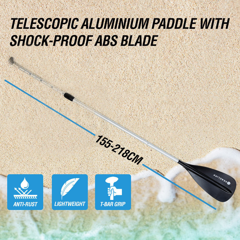 SEACLIFF Stand Up Paddle Board Inflatable SUP Paddleboard Kayak Board Blow Blue-Outdoor > Boating-PEROZ Accessories