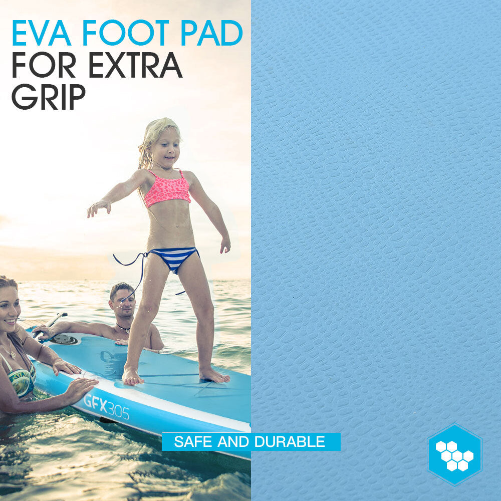 SEACLIFF 10ft Stand Up Paddle Board SUP Paddleboard Inflatable Standing 305cm-Outdoor > Boating-PEROZ Accessories