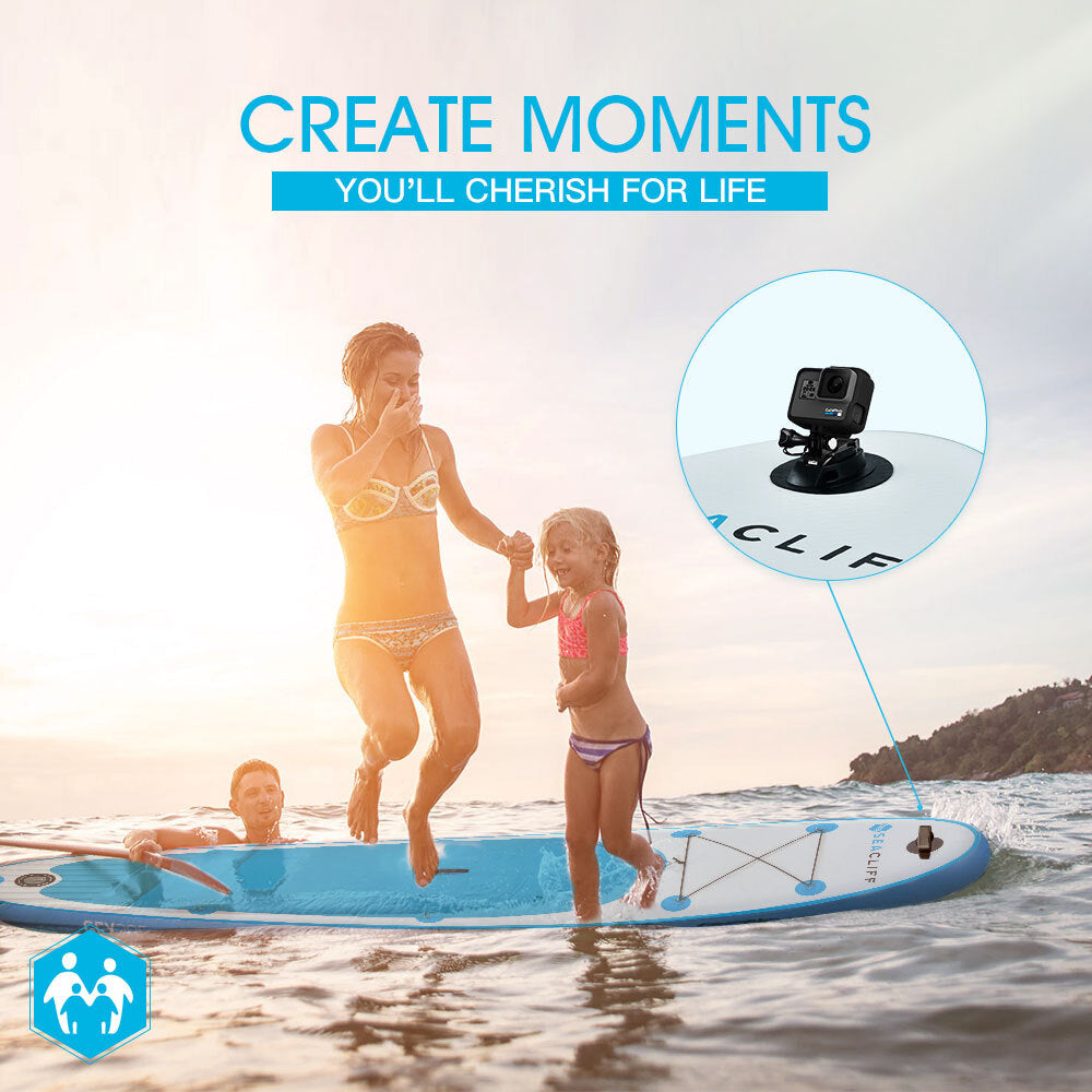 SEACLIFF 10ft Stand Up Paddle Board SUP Paddleboard Inflatable Standing 305cm-Outdoor > Boating-PEROZ Accessories