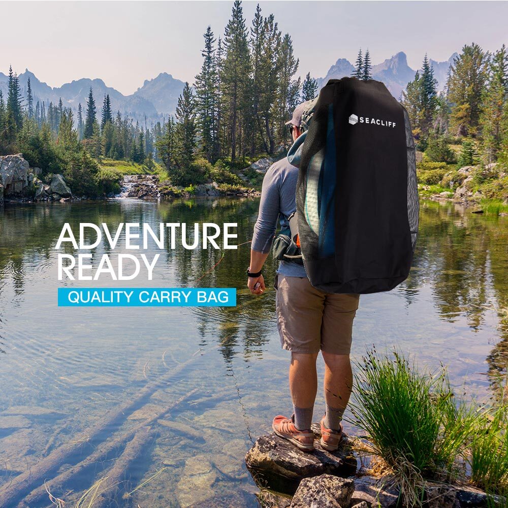 SEACLIFF 10ft Stand Up Paddle Board SUP Paddleboard Inflatable Standing 305cm-Outdoor > Boating-PEROZ Accessories